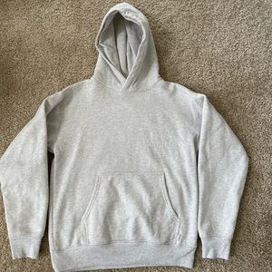 heather gray aritzia hoodie - cozy fleece perfect hoodie style